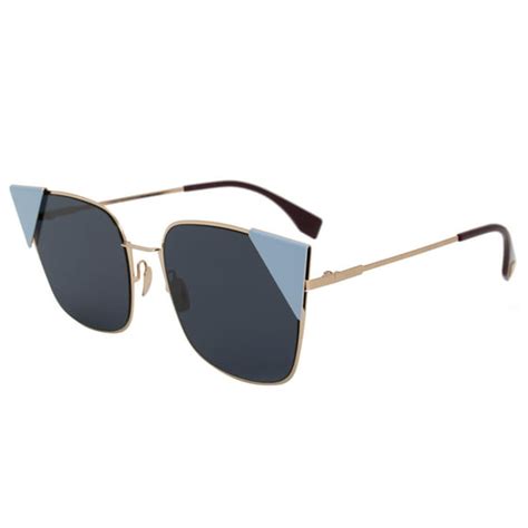 Fendi Lei Square Sunglasses FF0191S 000 A9 55 – Foxy Luxury